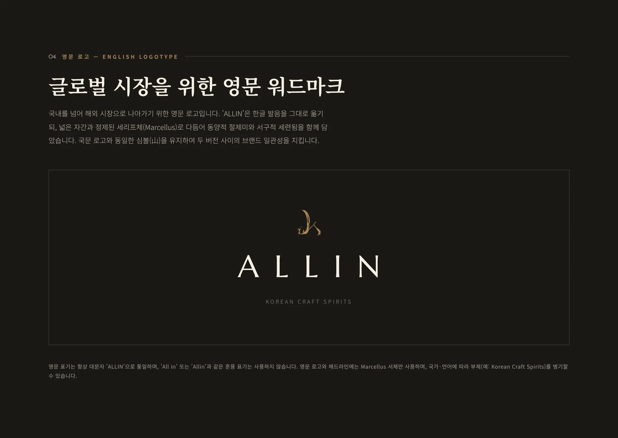 ALLIN — Brand guideline