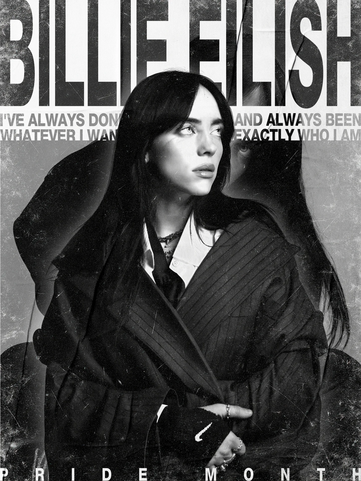 Billie Eilish — Pride Month — Poster