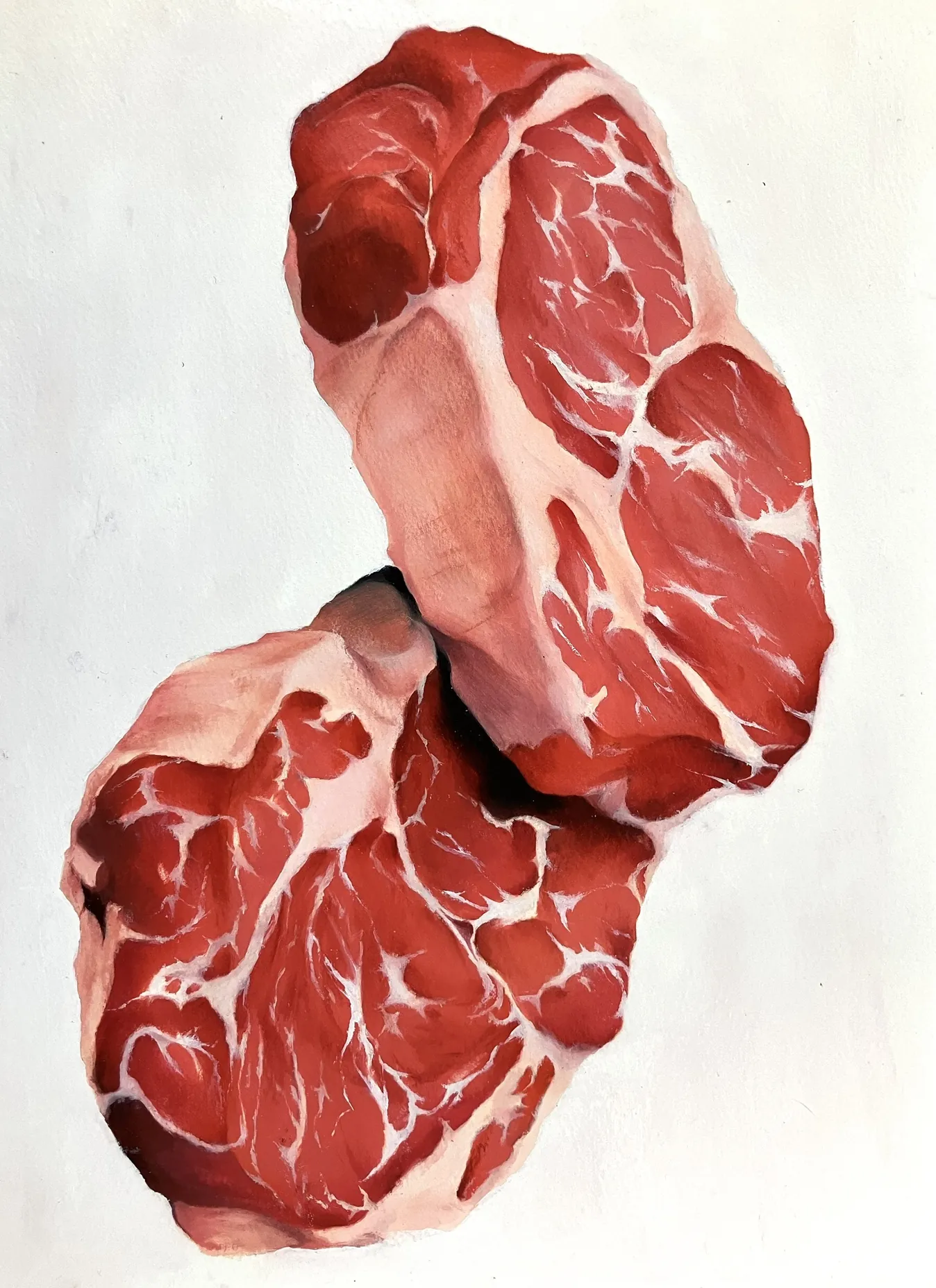 Raw Meat — Painting